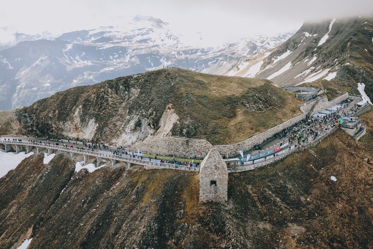 Blick auf den Zielbereich am Fuscher Törl | © TVB BRUCK FUSCH | GROSSGLOCKNER/JFK Photography